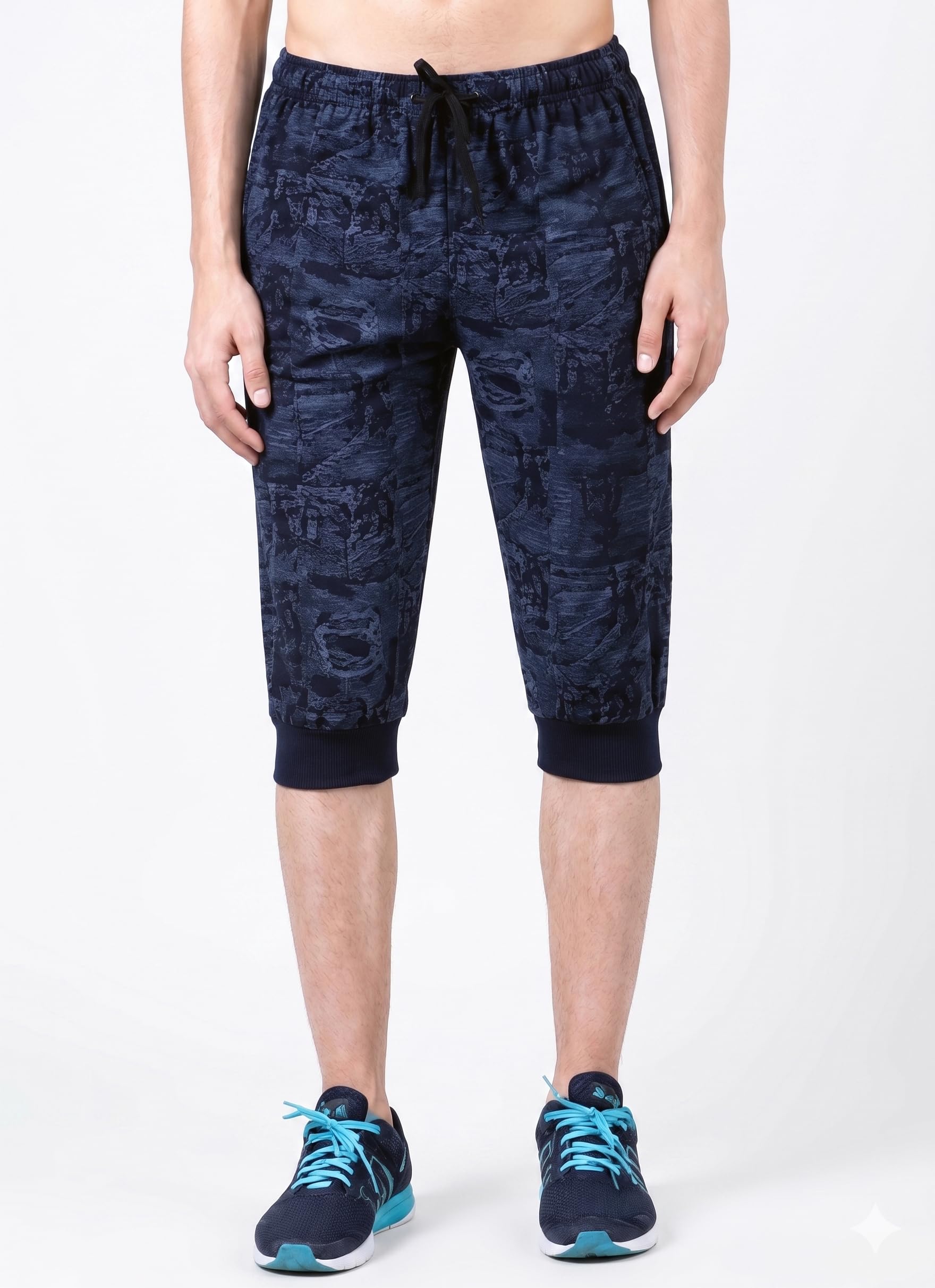 feel track Men's Regular Fit Three Fourth Capri (Pack of 1)-picture-57
