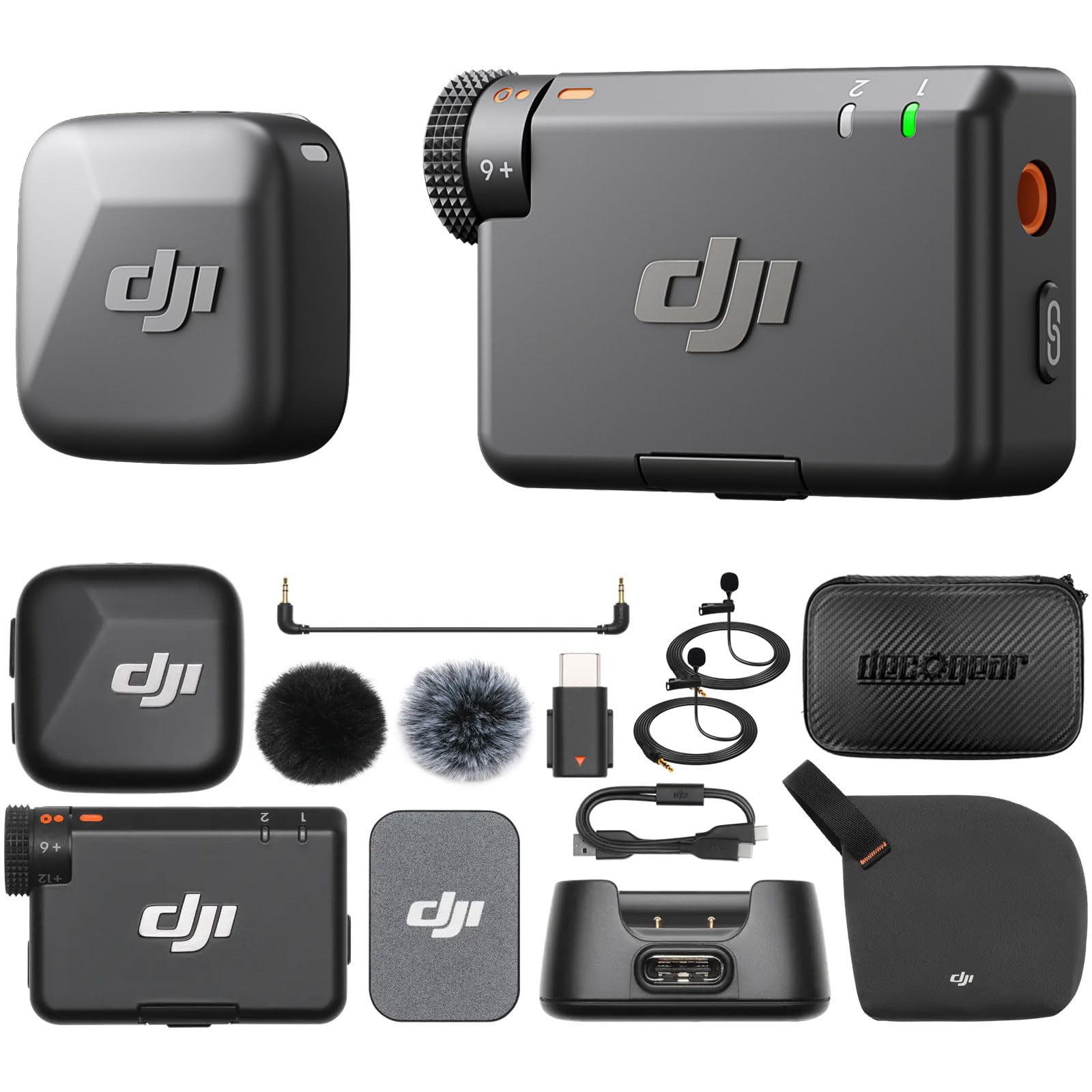 Amazon.com: DJI Mic Mini (1 TX + 1 RX), micrófono inalámbrico