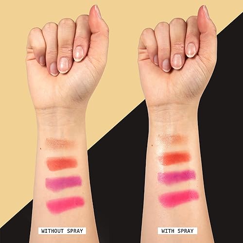 Miniatura 4 de Ruby Kisses Spray fijador niebla ultrafina, establece maquillaje, fórmula de larga duración para un acabado impecable (rocío)