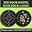 Splatterburst Targets - 12 x18 inch - 3 inch Bullseye Splatter Target - Easily See Your Shots Burst Bright Fluorescent Yellow Upon Impact - Made in The USA (10 Pack)