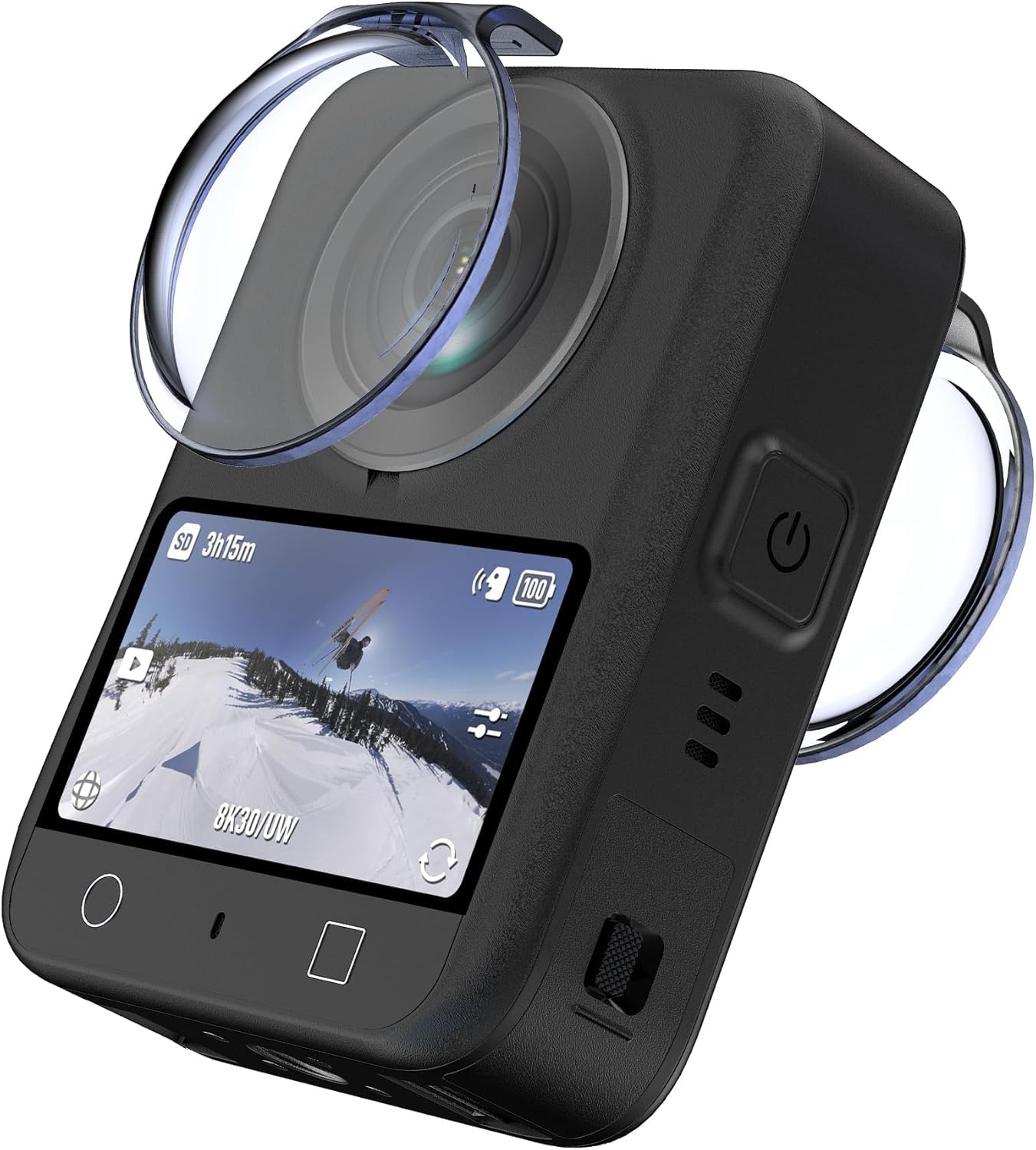 Osmo 360 Dual Lens Protector Guard for DJI osmo 360 Action Camera, PC Material Lens Cover Dust Proof with 95% Light Transmission, Anti-Scratch & Shockproof Lens, dji accessories (Osmo 360 Lens)-picture-15