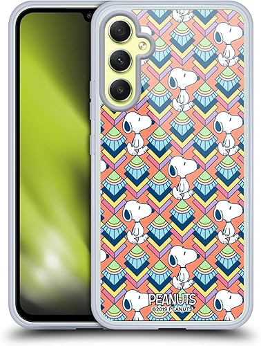 Miniatura 156 de Head Case Designs Funda de gel suave con licencia oficial de Peanuts House Snoopy Deco Dreams compatible con Samsung Galaxy S23 5G Casa,Blue