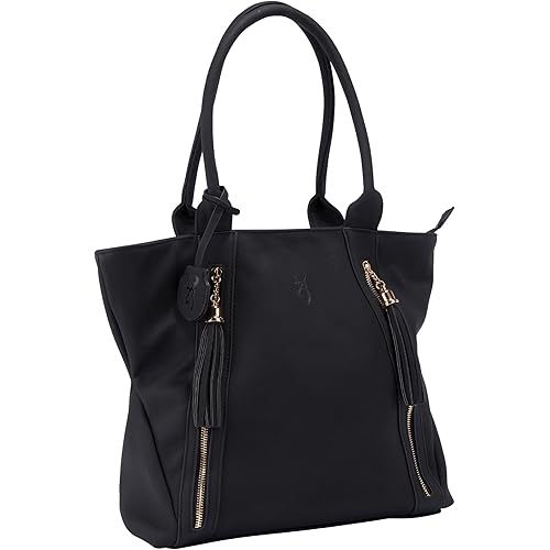 Browning Women's Concealed Carry Alexandria Purse, Premium Holstered Handbag With Safety Locking Option