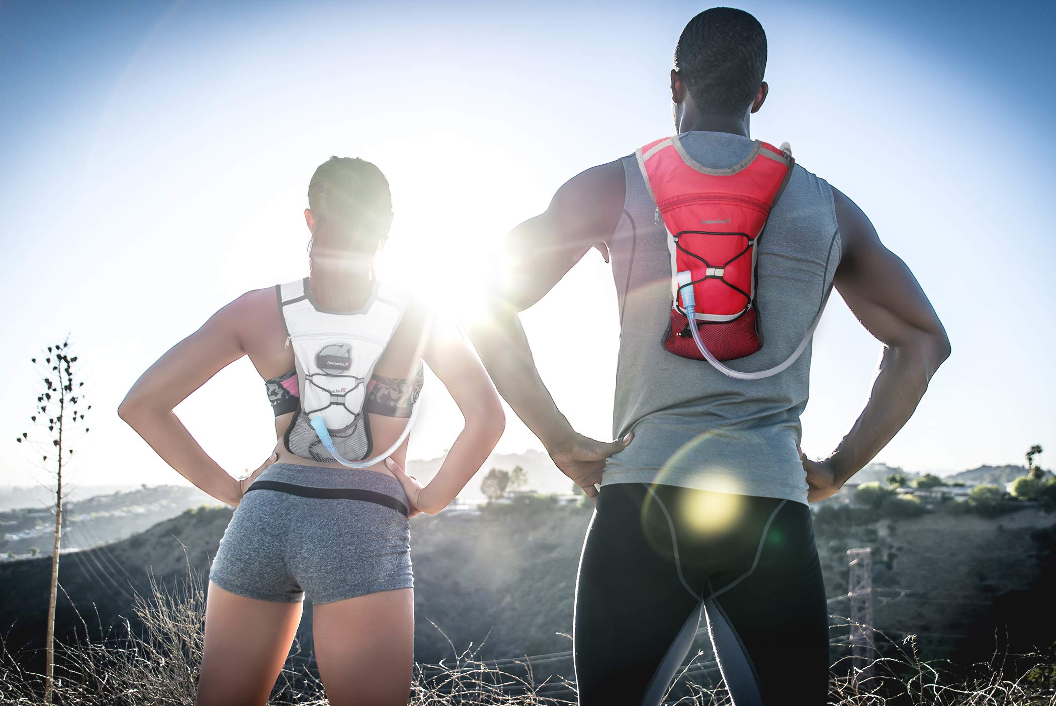 Avalanche Hydration Backpack with 1L Water Bladder 