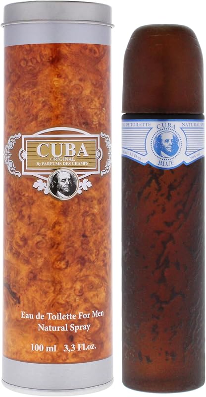 Cuba Blue by Cuba for Men - 3.4 Ounce EDT Spray