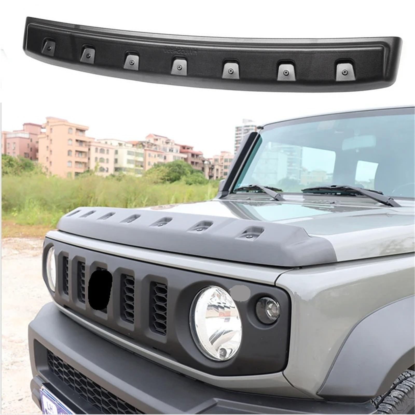 Cofano Anteriore Auto Compatibile Con Jimny JB74 JB64 Protezione Anti-insetto Blocco Di Arenaria Deflettore Scudo Compatibile Con Suzuki 2019-2024