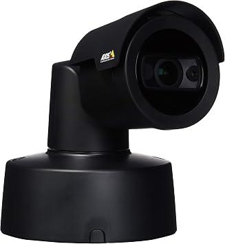 Axis Communications, 01050-001 M2026-LE MK II Fixed Bullet IP Camera, 4 MP, Outdoor-Ready, Day/Night, Quad HD 1440p, Built-in IR Illumination, WDR, Fixed Lens, 130 HFOV, IP66/IK08, Black