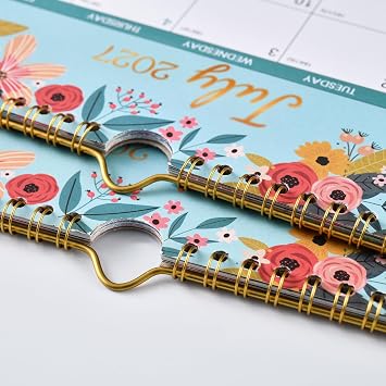 2027 Wall Calendar - 2027 Calendar, JAN 2027 - DEC 2027, 11 x 8.5, Calendar 2027, 2027 Wall Calendar 12 Month with Spiral Binding, Perfect for Home, Classroom, Office Organizing - Floral
