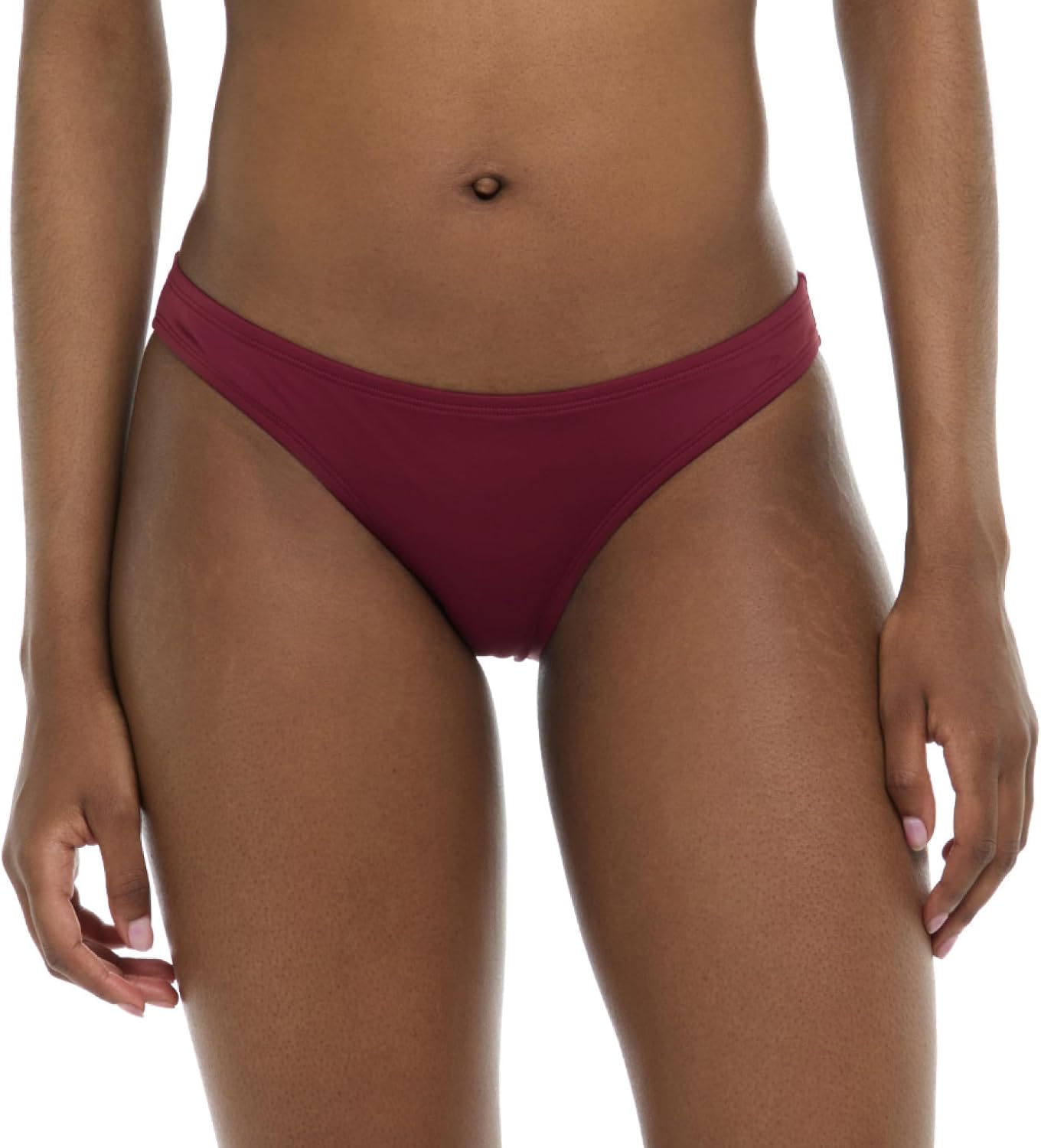 Eidon Women's Standard Basic Fuller Coverage Bikini Bottom Swimsuit