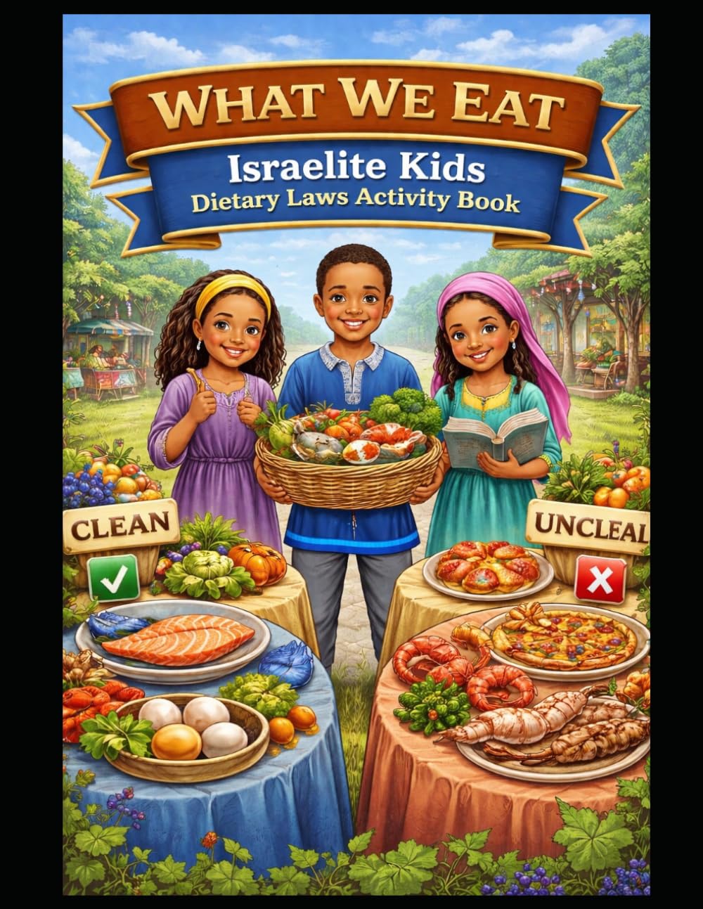 What We Eat Israelite Kids Dietary Laws Activity Book (Israelite Kids Activity Books)