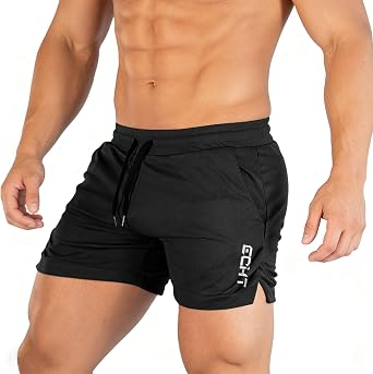 Men s 3 Inch Gym Sport Shorts Breathable Running Shorts Quick Dry Athletic Training Short with Pockets for Men Summer Outdoor Workout