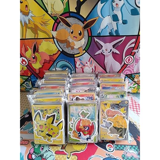 Générique Lot de 53 Cartes Officielles Françaises sans Double Dont 3 Brillantes + Autocollants - Cartes à Collectionner et idéales pour Enfants ou Adultes