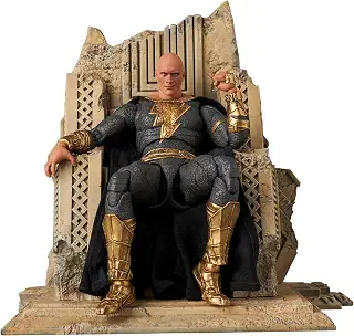 メディコム・トイ (MEDICOM TOY) MAFEX マフェックス No.286 BLACK ADAM ブラックアダム (GOLD SUIT) 全高約165mm ノンスケール 塗装済み アクションフィギュア