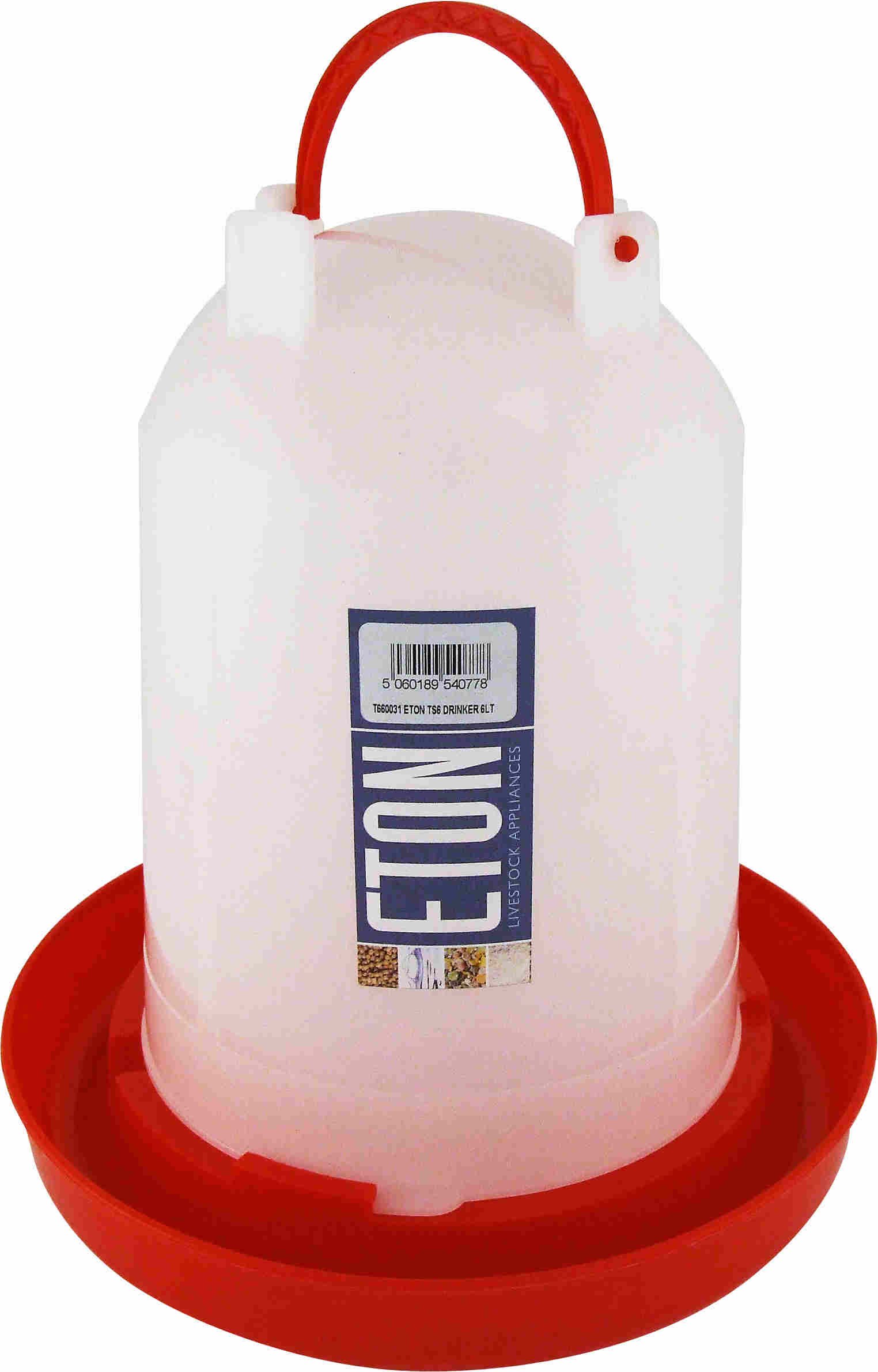 TUSK Tusk Poultry Drinker Plastic 6 Litres