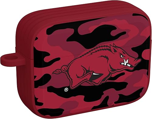 Miniatura 5 de AFFINITY BANDS Arkansas Razorbacks Camo HDX - Funda compatible con Apple AirPods Pro