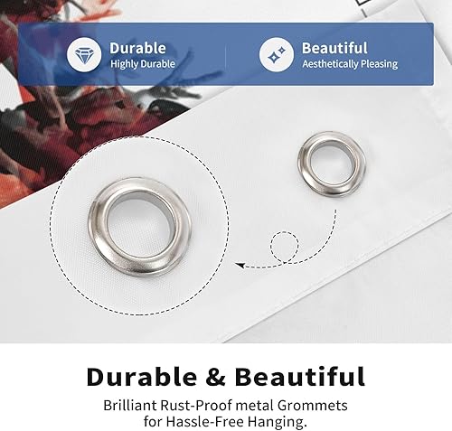 Miniatura 5 de Bandera de León Kings Rock Of Band de 2 x 3 pies con ojales decorativos para jardín, exterior, hogar, patio, casa, banderas de doble cara