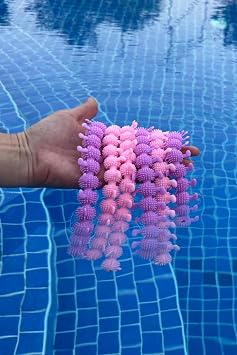 hyd 1 Adet Oyuncak Squishy Sukuşi Duyusal Oyuncak Esnek Yumuşak Havuz Plaj Oyuncağı Pembe