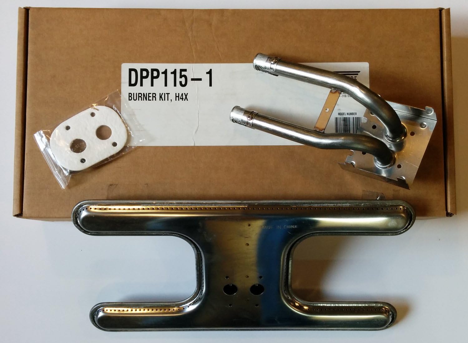 Broilmaster DPP115 Stainless Steel H Burner Kit H4X All (H4X Models 2012 Require Collector Box Kit DPP116)