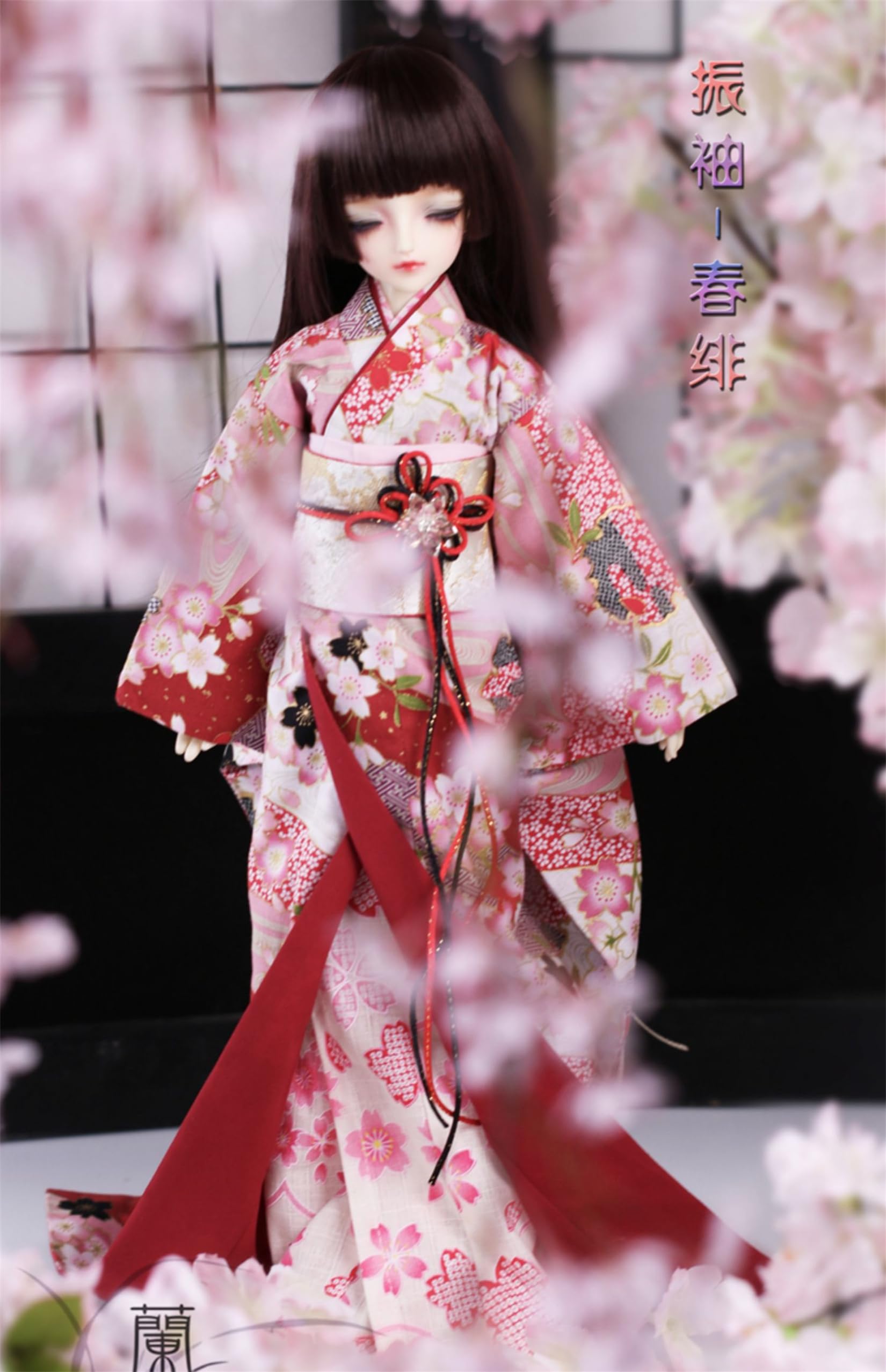 A88 BJD 1/3 ドール 衣装 花魁 和服 8点セット ハンドメイド A88 BJD 1/3 ドール 衣装 花魁 和服 8点セット ハンドメイド