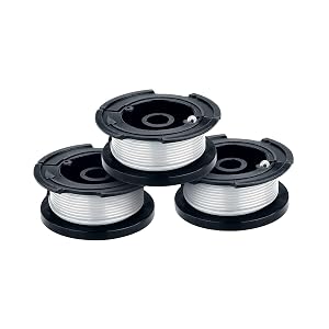 BLACK DECKER Weed Eater String Trimmer Line 3-Pack 30-Feet of Replacement Spool 0 065-Inch Diameter AF1003ZP