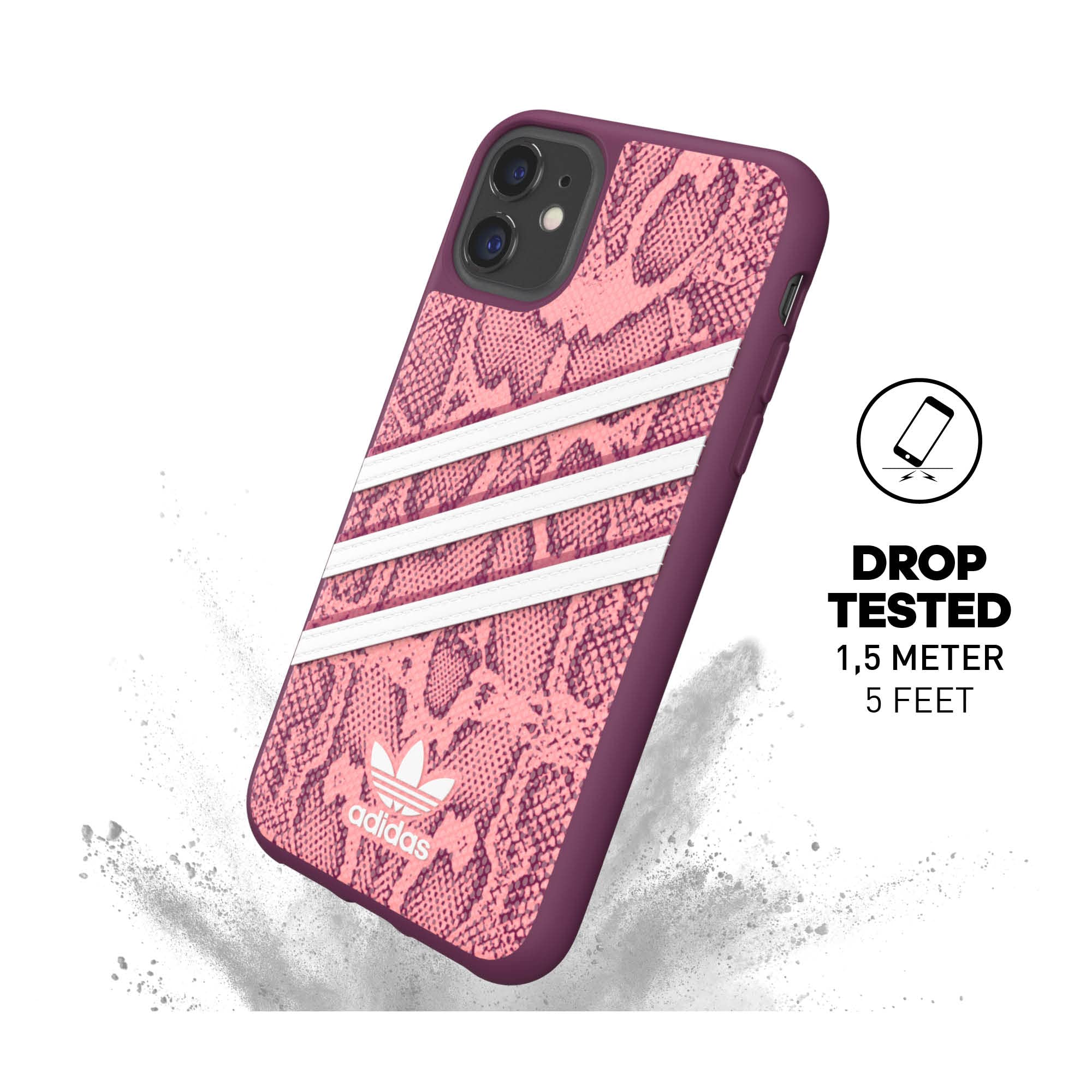 adidas pink phone case
