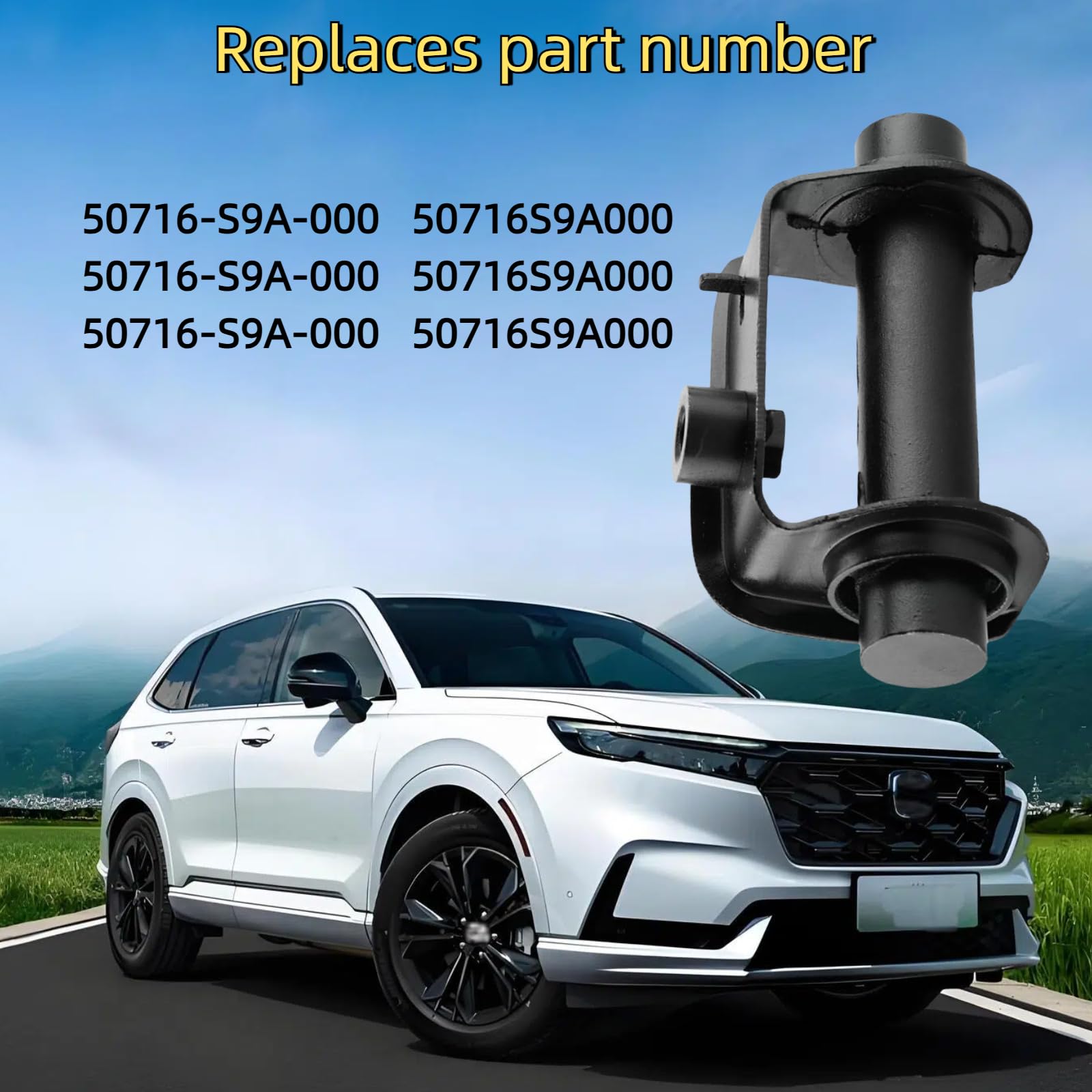 YYSG 50716-S9A-000 Rear Differential Dynamic Damper, Rear Differential Mount Replacement for Honda CRV 2002-2006, Element 2003-2010, ELYSION 2004