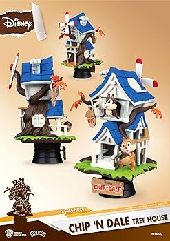 Amazon.co.jp: ディズニーチップ「N」デール ツリーハウス Ds-028 D
