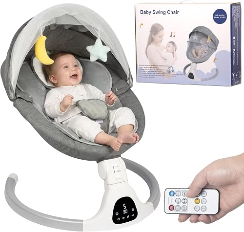 Elektrische Babywippe bis 9 kg (klappbar, 5 Stufen)