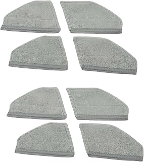 Mop,Compatible for ROIDMI,EVE Max,Cleaning Cloth Mop Robot Vacuum Cleaner Spare Parts Accessories(8pcs)