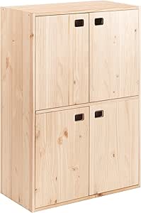 Astigarraga Dinamic Vakkenkast Open - 3 Vakken - Pefc Grenen - 105x36cm
