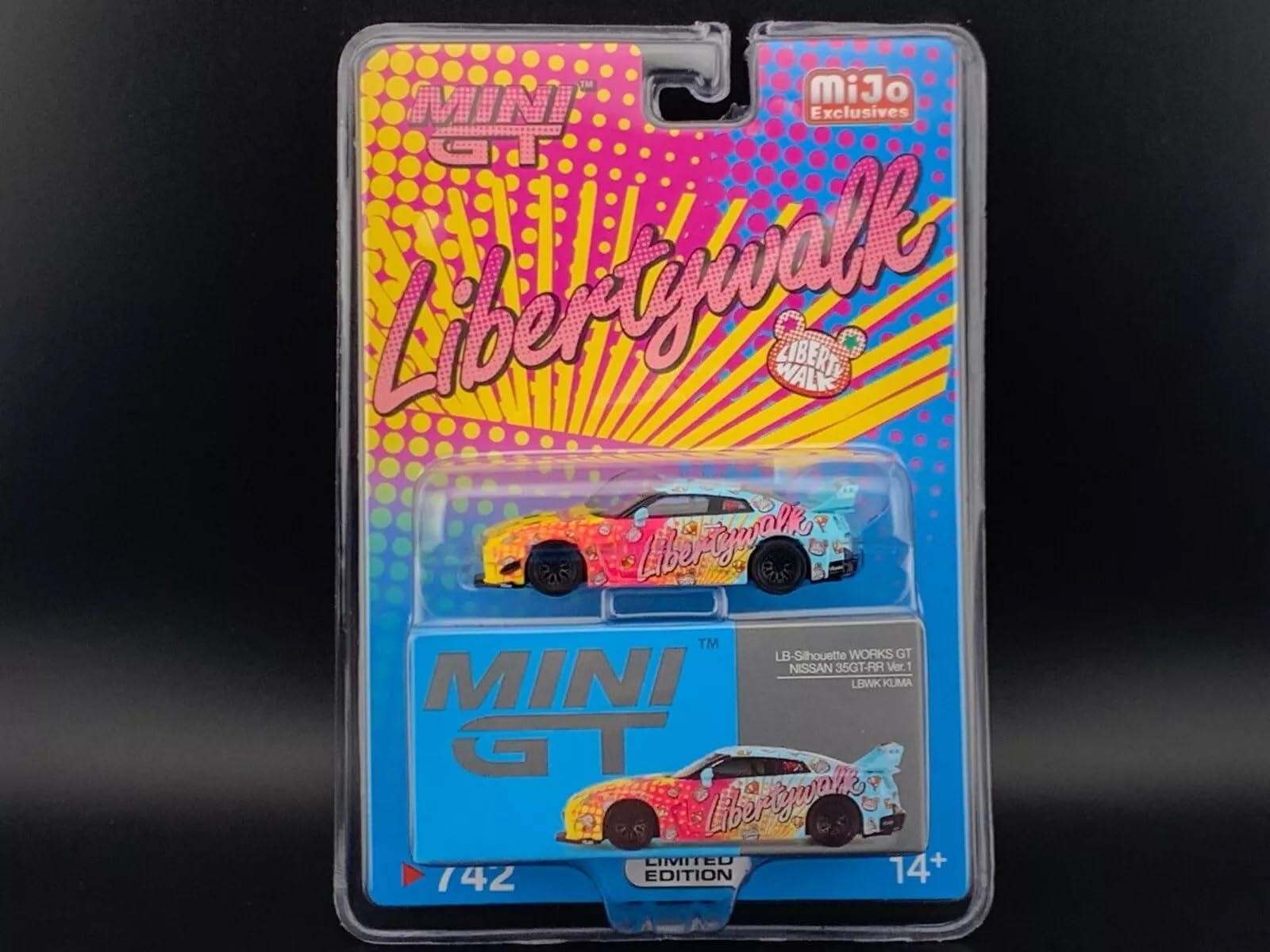 ミニカー Suzuking LB-TRUCKS Mini GT Kuma 1:64 Scale Diecast Model Car Compatible with LB-Silhouette Works