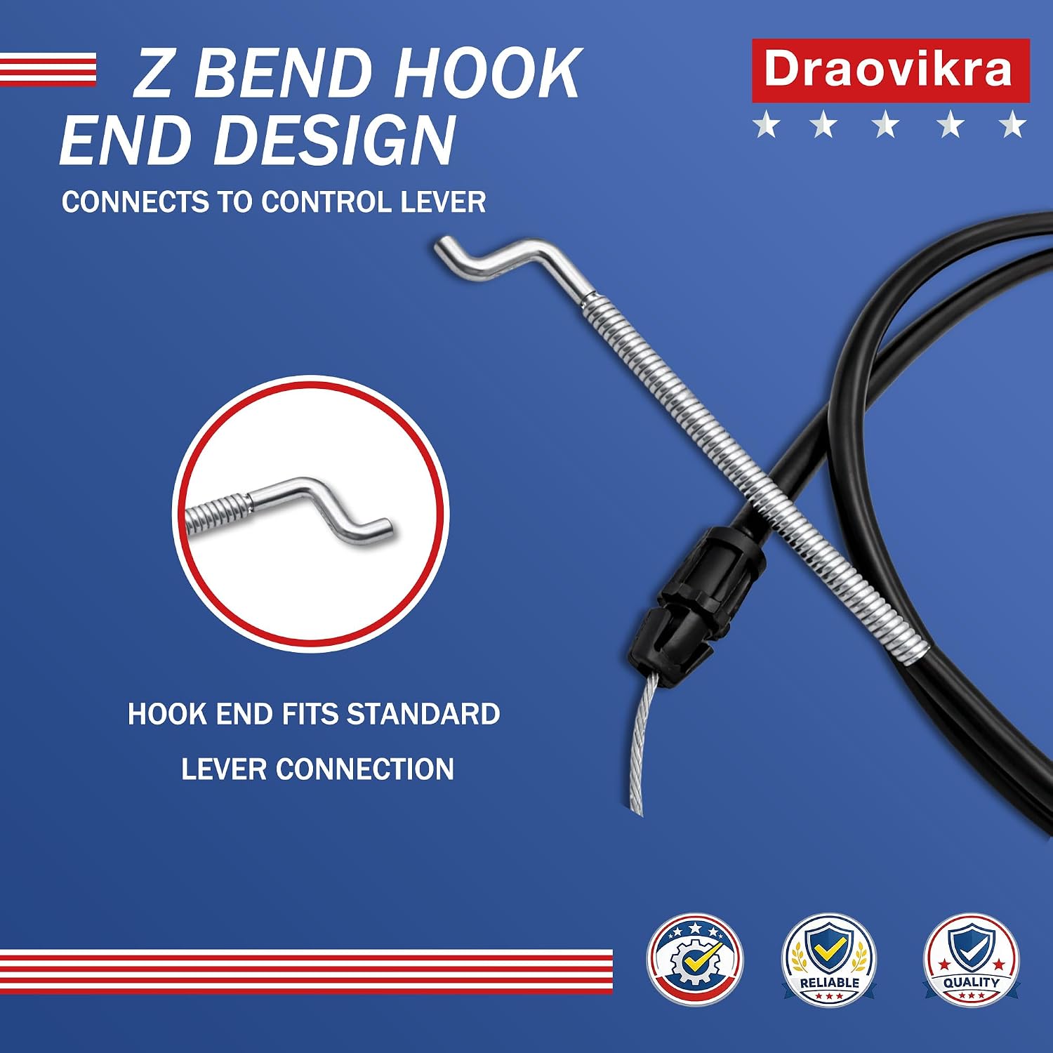 119-2379 Traction Cable for Toro Recycler 22" Walk Mower