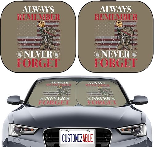 Miniatura 16 de Maizi - Parasoles delanteros para auto de 2 piezas, ajuste universal para parabrisas delanteros que se adaptan a la mayoría de los cupés, sedanes