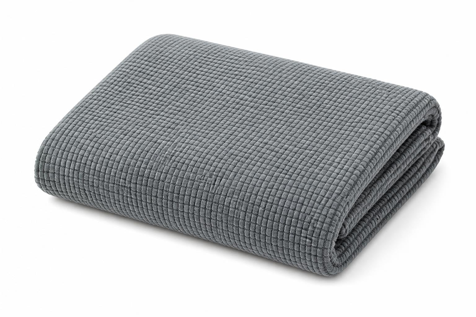 Funda sofá elástica JISADER protector de cojín chaise longue combinado azul