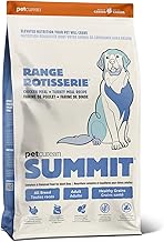 【A Special Treat from Nature for Your Beloved Dog】 Petcurean Summit Dog Food Range Rotisserie, 5 lbs (2.27 kg), Adult and Senior, All Dog Breeds, Chicken + Turkey Recipe, Small to Medium Bites, Health