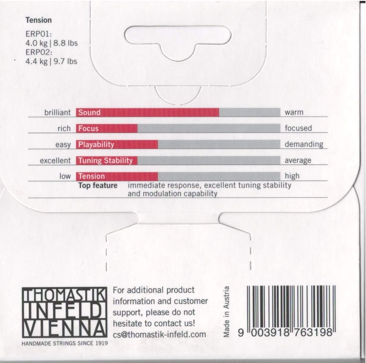 THOMASTIK ERHU SOLO ERP100 Red Double String Set