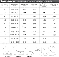 Vista 7 de VJH confort Botines para mujer, con cordones, punta redonda, cómodos, de tacón bajo, con cremallera lateral