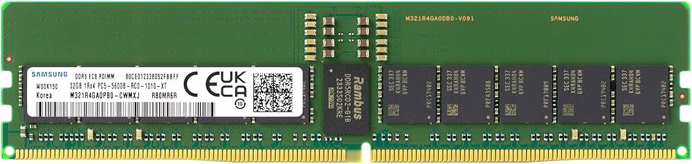 SAMSUNG DDR5 ECC Unbuffered 16GBx2枚(32GB Amazon.in: Buy Samsung 32GB DDR5 5600MHz PC5-44800 ECC RDIMM