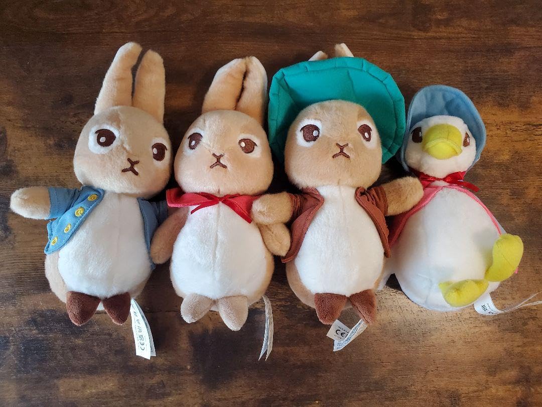 ピーターラビットぬいぐるみ全4種セット Amazon.co.jp: ピーターラビット ぬいぐるみ 全種類コンプリート