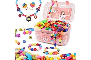 NEXBOX Craft Jewelry Making Kit for 6 Year Old Girls