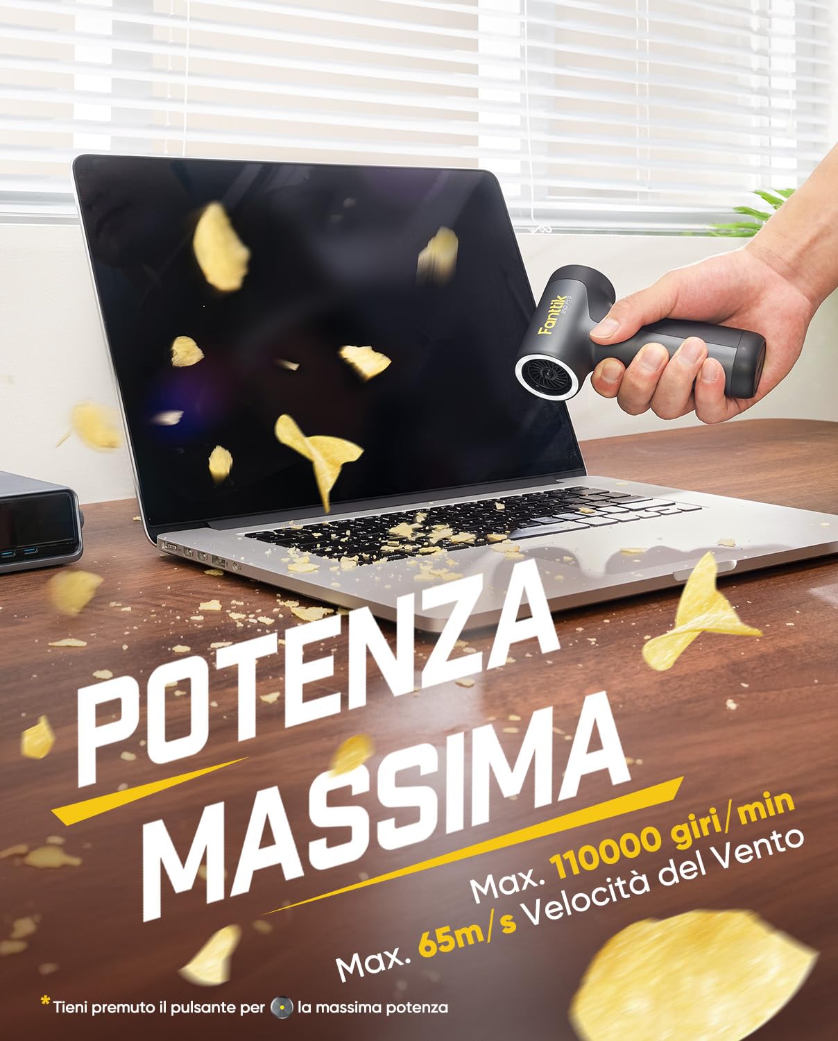 Fanttik B10 PRO elektryczna dmuchawa sprężona powietrza, 110000 obr./min