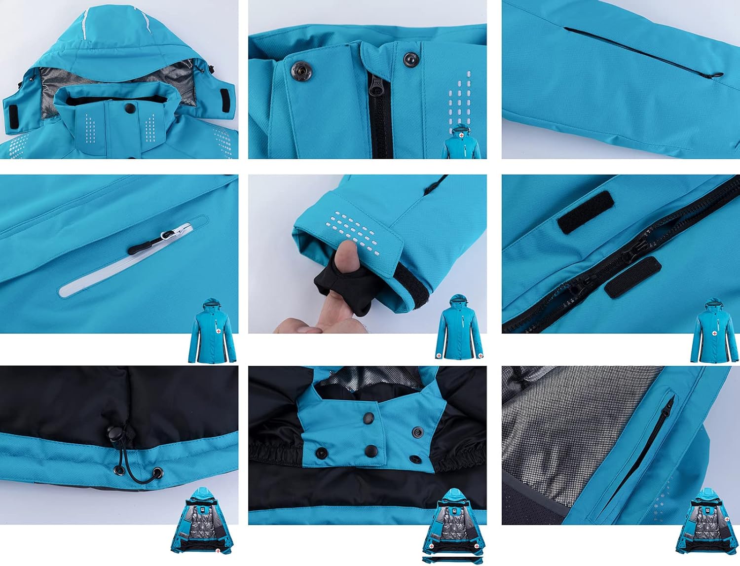 ALAN GORDON】 レザー ファイヤーマンジャケット d843 add (C) vintage