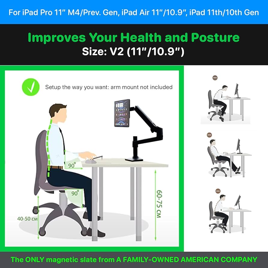 CharJenPro MagFlött VESA V2 13\"/12.9\" Amazon.com: MagFlott VESA Mount V2 (13