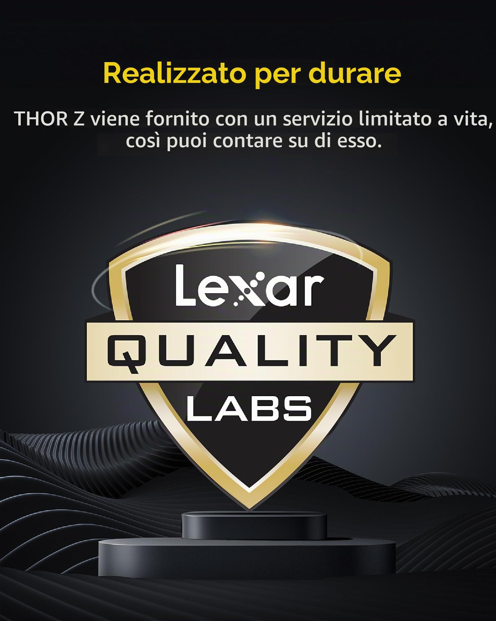 Lexar OC DDR5 RAM 1x8GB 6000 MHz, DRAM 288-Pin UDIMM Memoria Desktop, Memoria PC ad alte prestazioni per computer Intel XMP 3.0/AMD EXPO, Per AI, Gaming, 1.4V