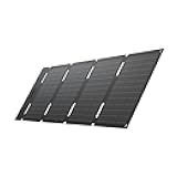 45W Portable Solar Panel with Type-C, 25% Conversion Efficiency, N Type Solar Cell for Power Stations, IP68 Waterproof, Foldable Lightweight Solar Panel (Unable to Connect in Series)