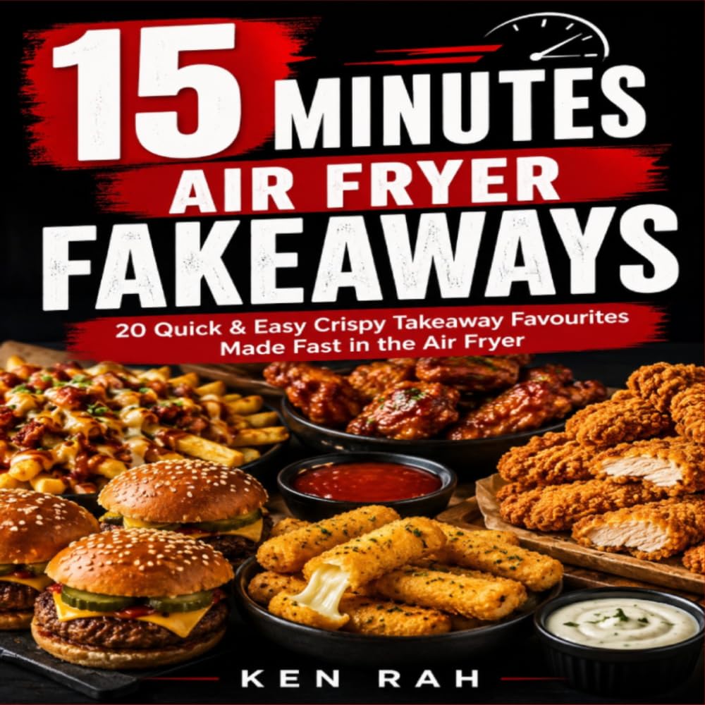 15 Minutes – Air Fryer Fakeaways: 20 Quick & Easy Crispy Takeaway Favourites Made Fast in the Air Fryer (The 15-Minute Air Fryer Series)