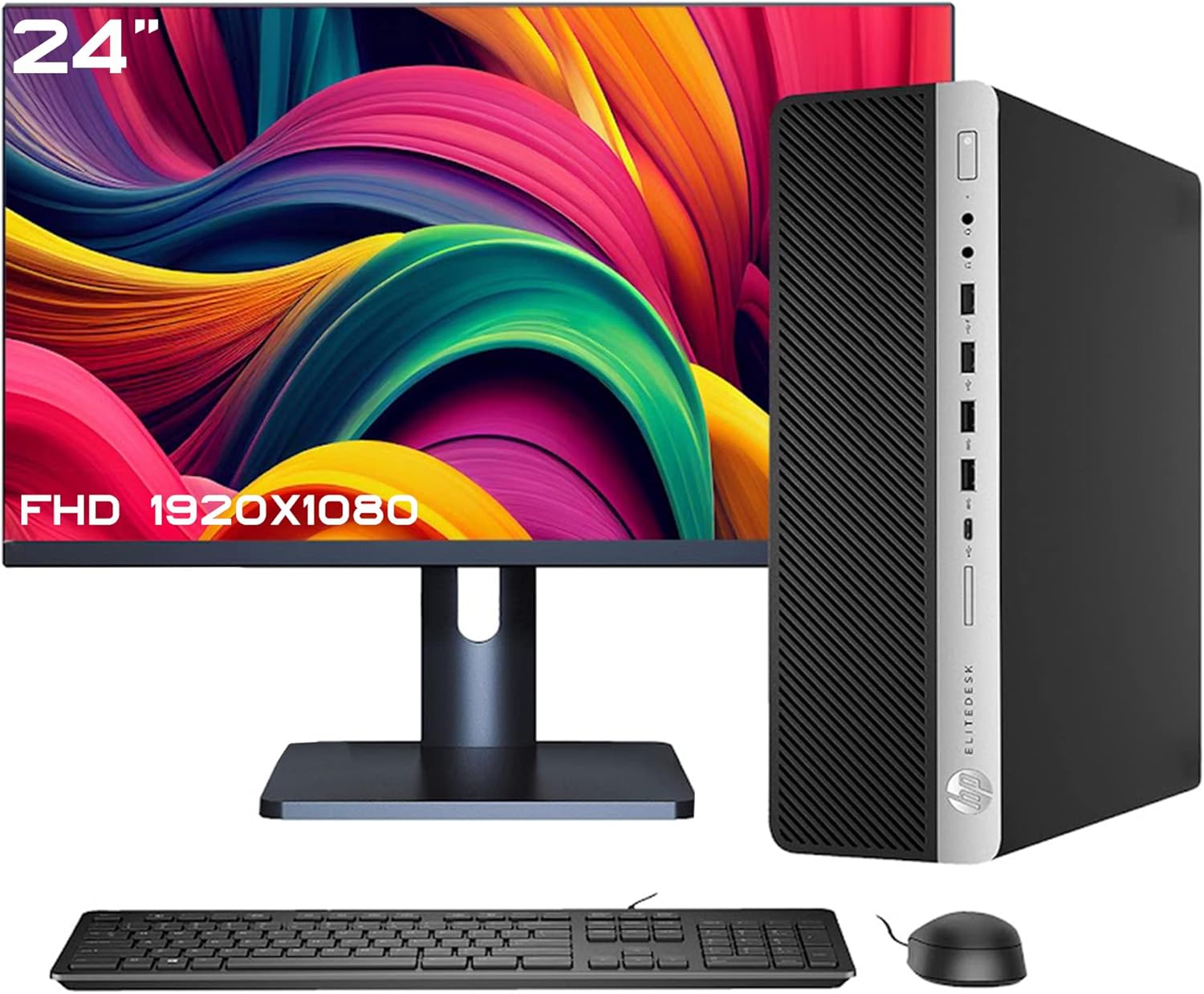 HP EliteDesk 800 G3 Desktop PC ComputerIntel i5 Processor Up to 3.6Ghz