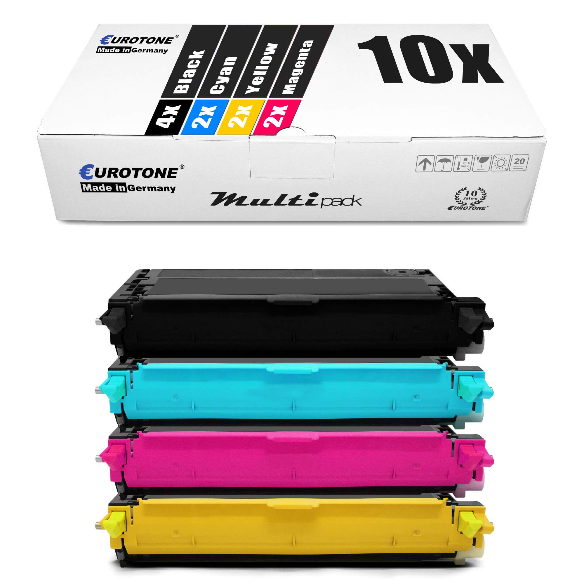 Toner Müller Printware pour Xerox Phaser 6180 multipack de 10 cartouches - 8