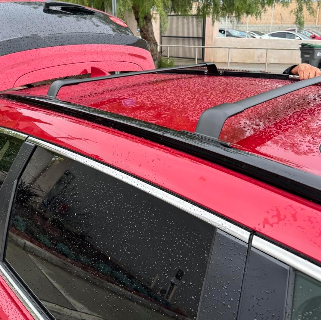 Upgraded Duty 220lbs Cargo Racks for 2018-2025 Cadillac XT4 & 2020-2025 XT6 Roof Rack Cross Bars Rail Luggage Carrier Accessories