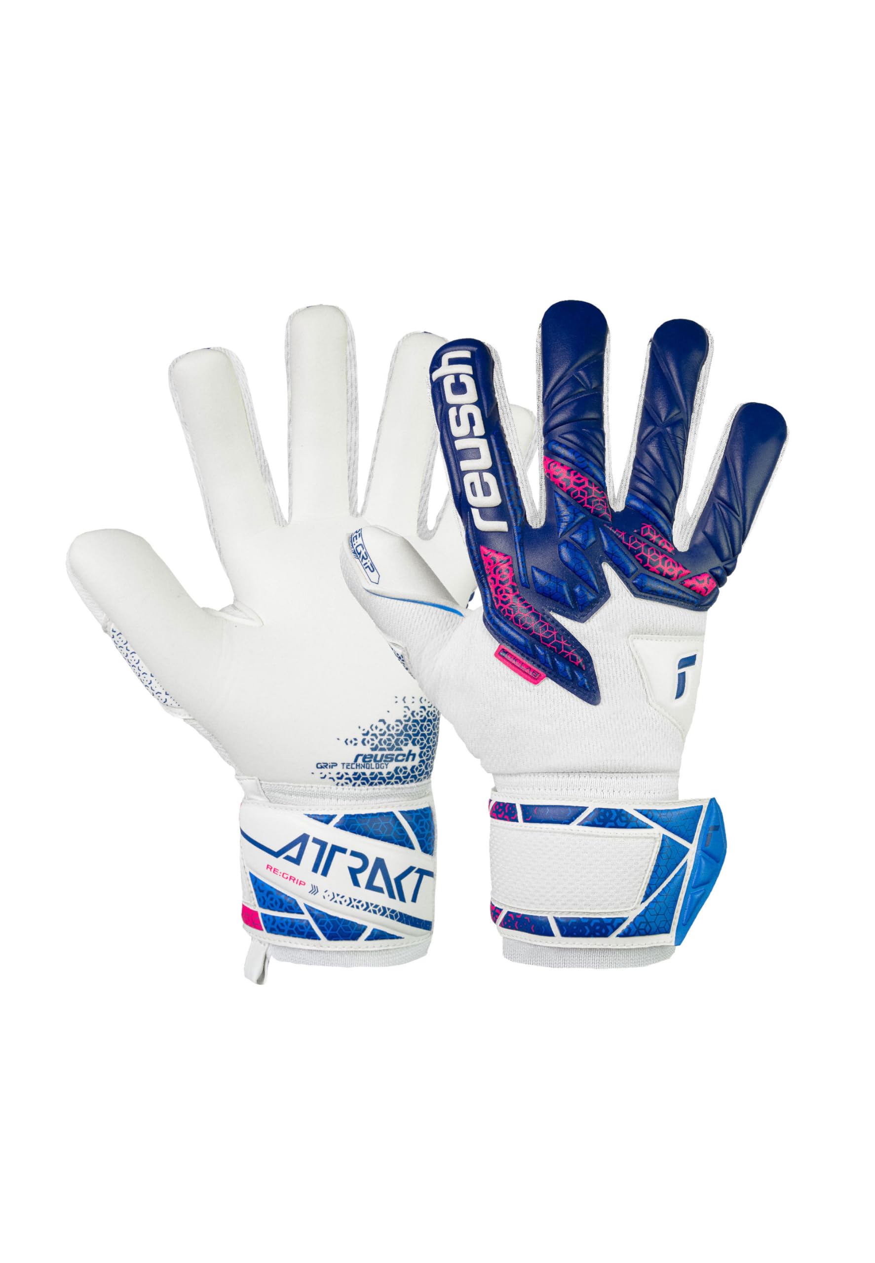 Reusch Attrakt Re:Grip NC - Guanti da Guardiano Unisex Adulto